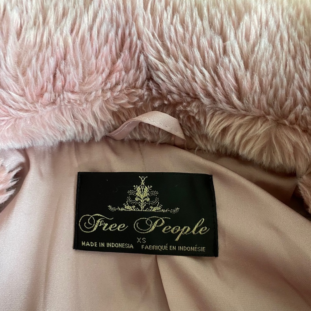 Free People Cropped Teddy Jacket - Picture 3 of 3
